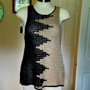 LuckyBrand Tank Sweater, Size Large, Like New